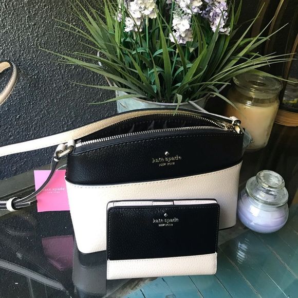 Kate spade crossbody and wallet set!